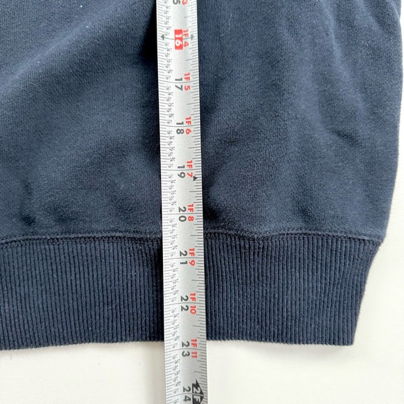 Abercrombie Kids Pullover Sweater Girls 15/16 Love Amour Flip Sequin Navy - Picture 8 of 11